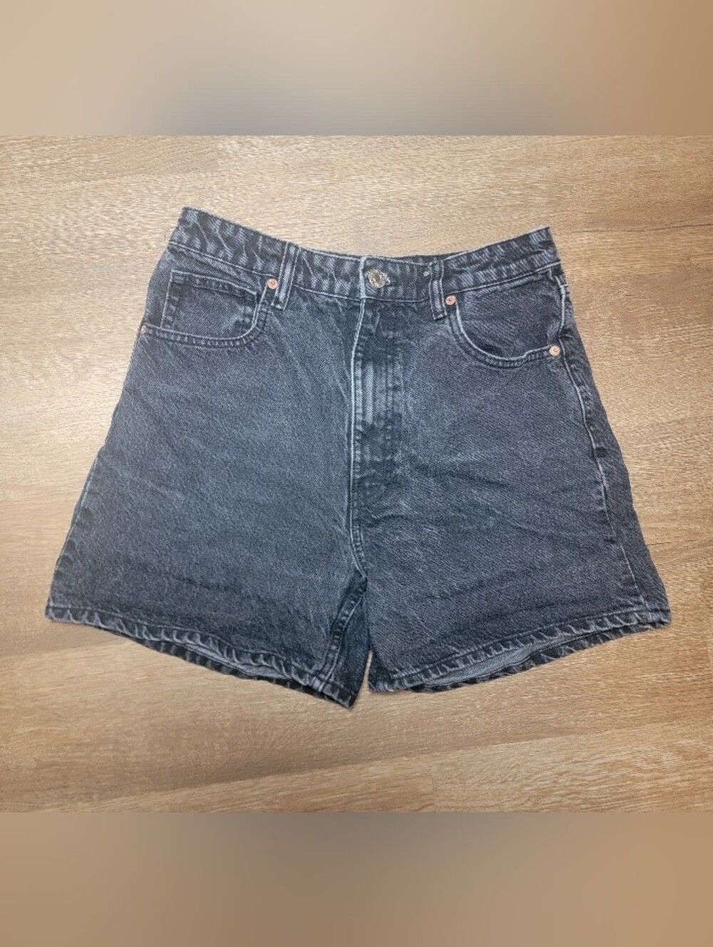 Black High Waisted Zara Shorts - USA Womens Size 10
